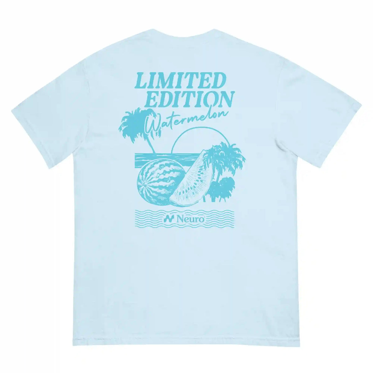 Watermelon State of Mind Tee (Blue/Blue)