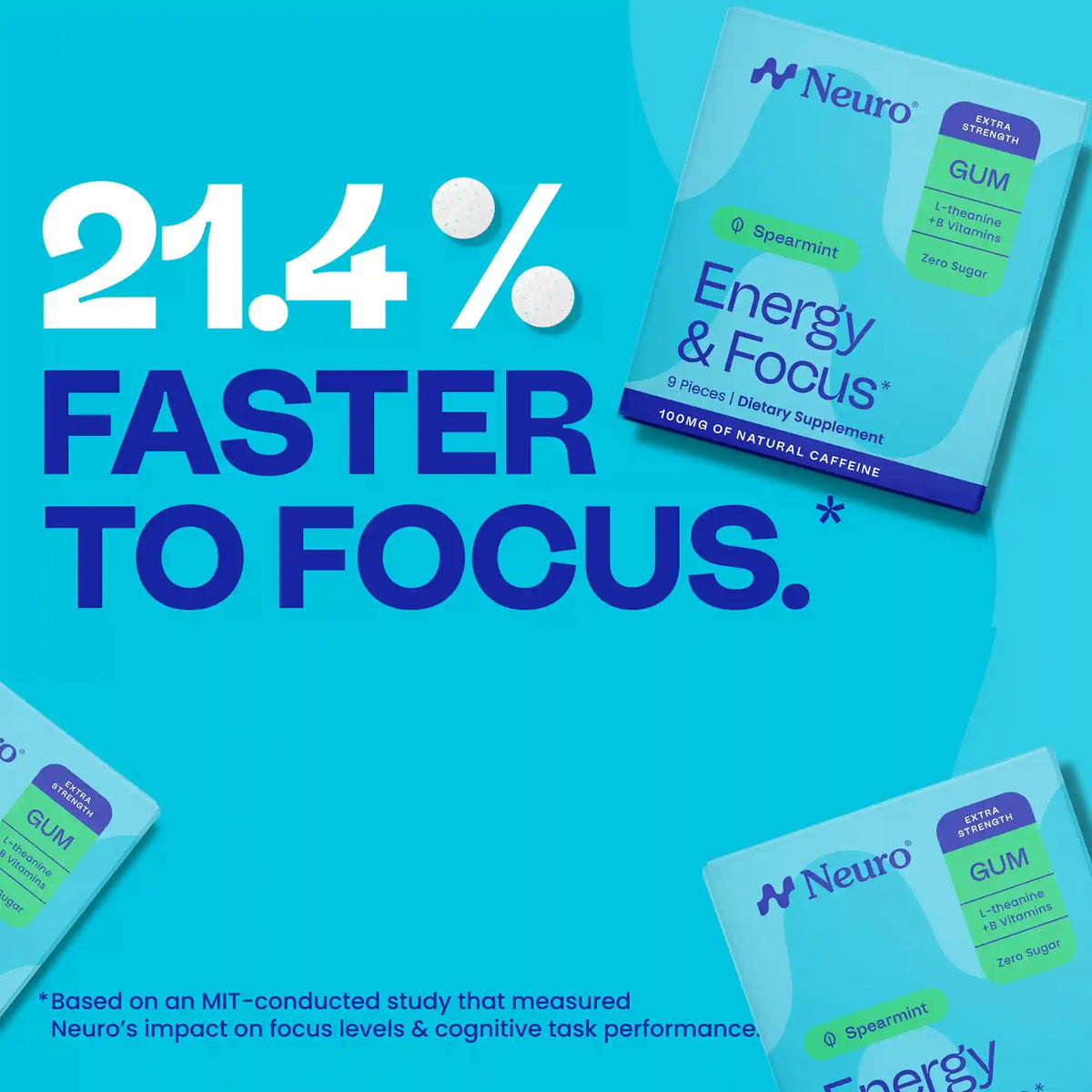 Extra Strength Energy & Focus™ Gum