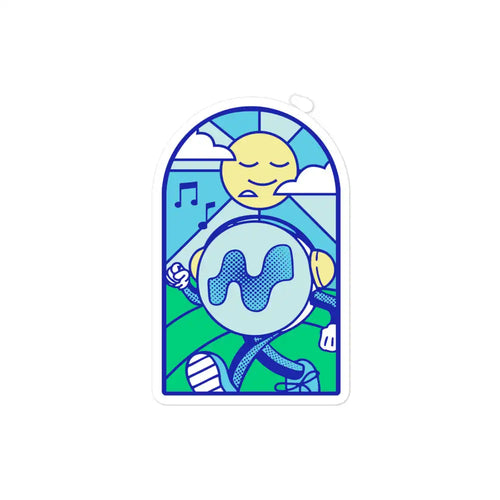 Groovy Sticker