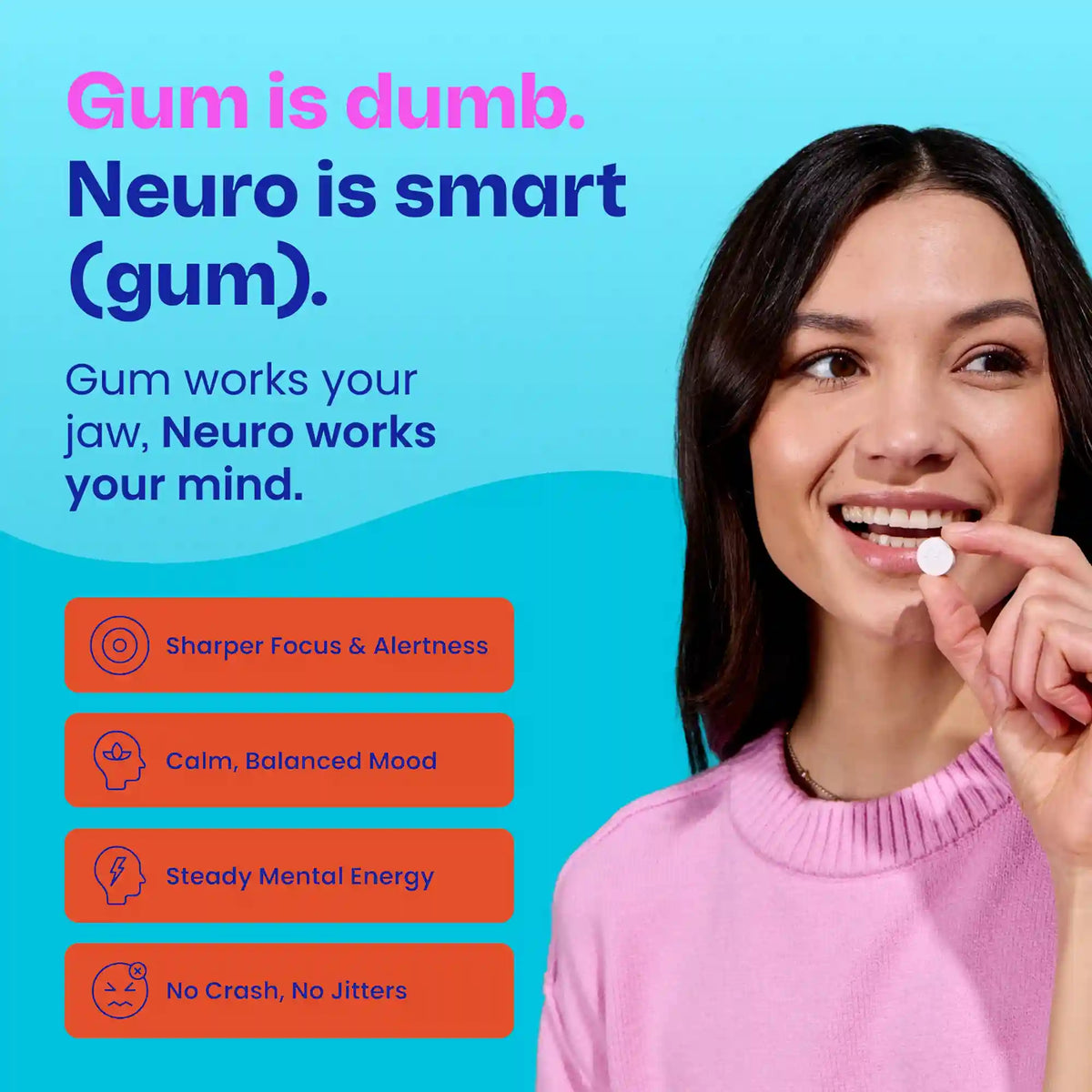 Energy & Focus™ Gum