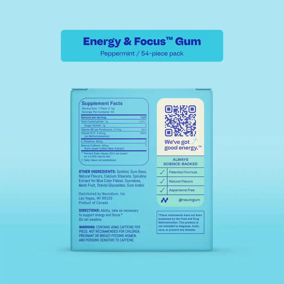 Energize & Unwind Gum + Mints