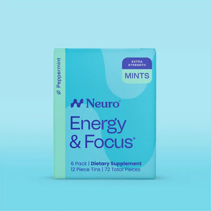 Extra Strength Energy & Focus™ Mints