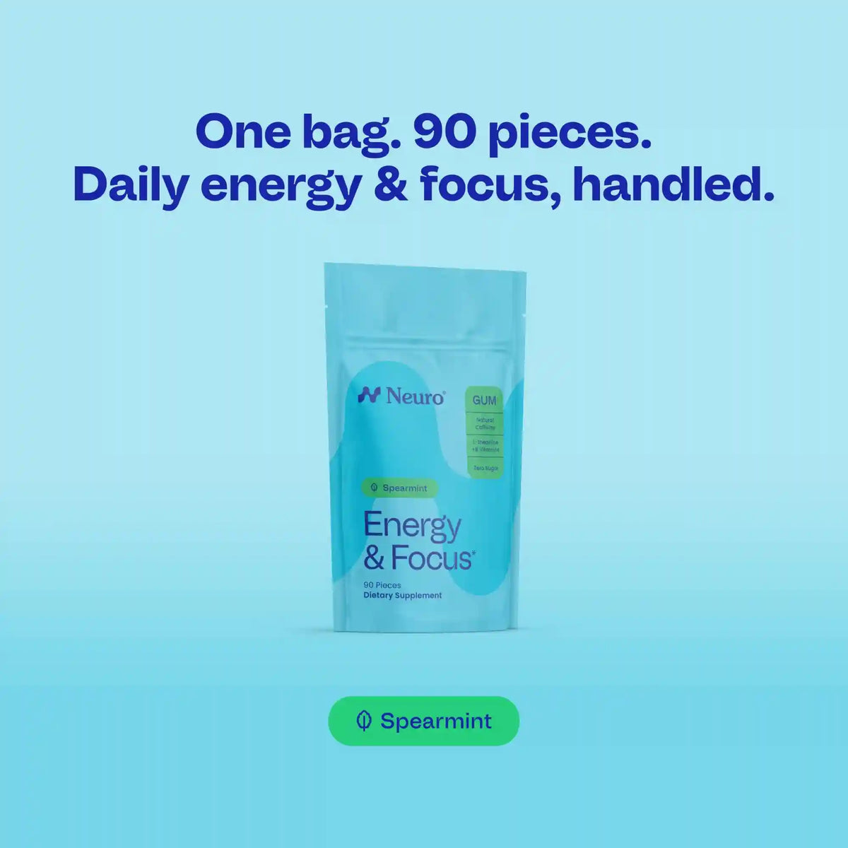 Energy & Focus™ Gum – Watermelon