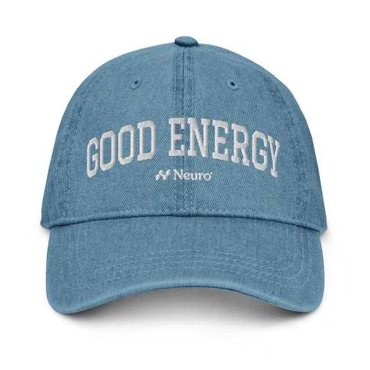 Denim Good Energy Cap